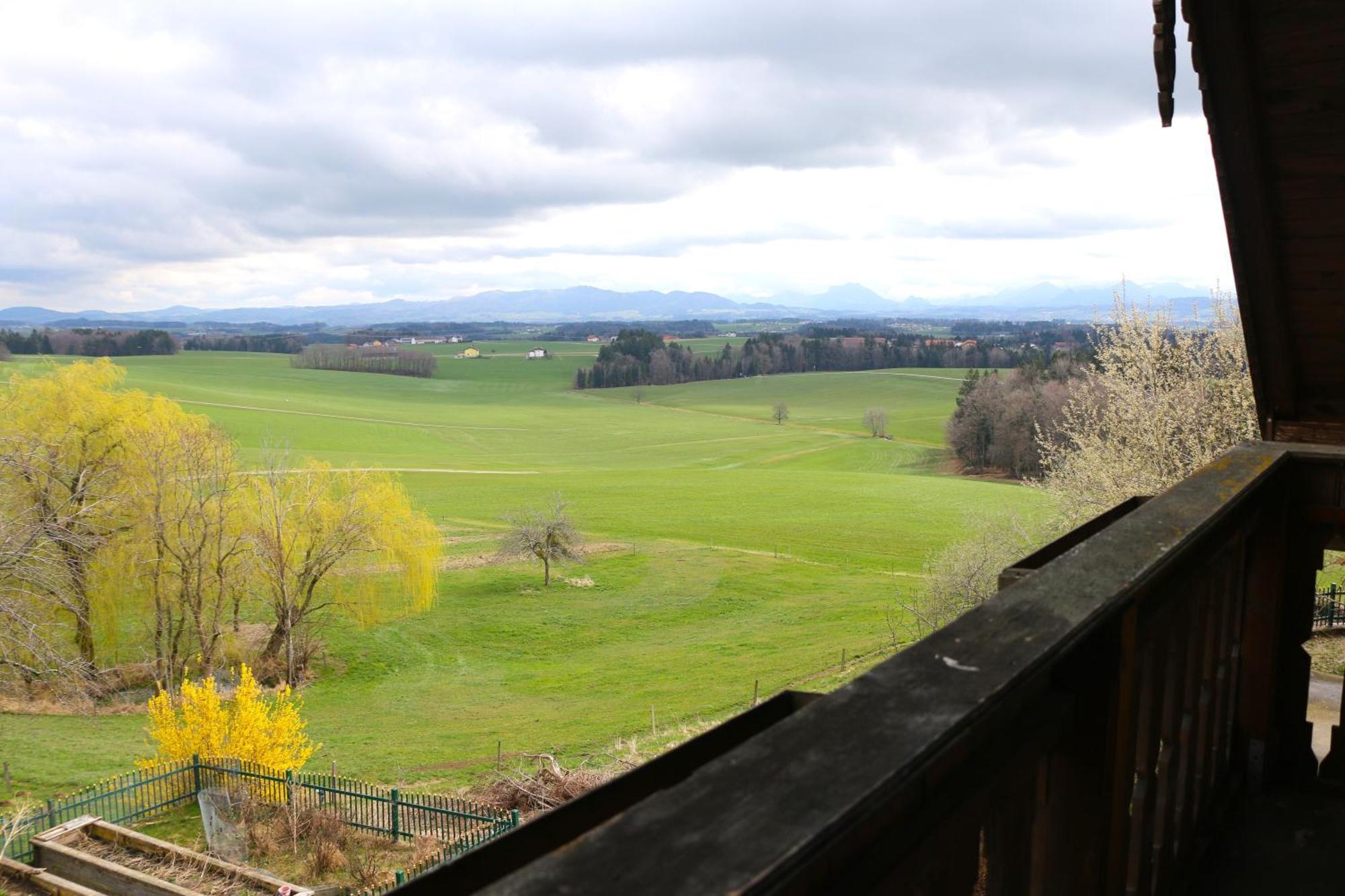 Ferienwohnung Am Bio-Bauernhof Obertrum am See Buitenkant foto