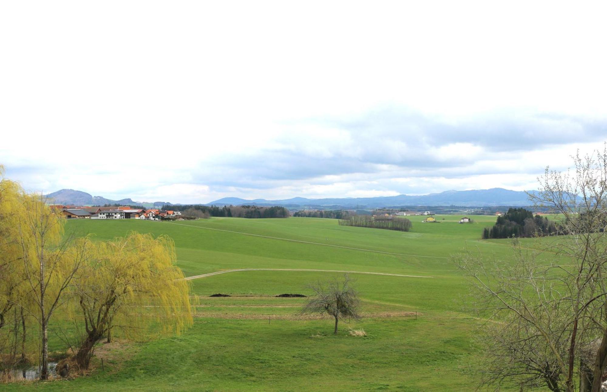 Ferienwohnung Am Bio-Bauernhof Obertrum am See Buitenkant foto