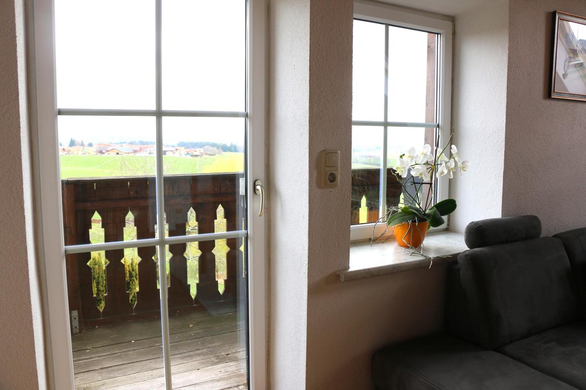 Ferienwohnung Am Bio-Bauernhof Obertrum am See Buitenkant foto